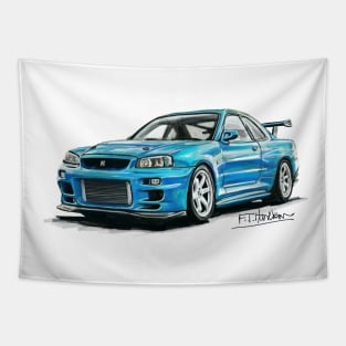 Nissan GTR Skyline R34 Tapestry