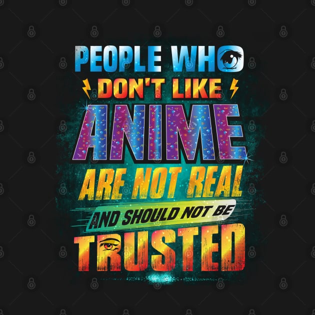 Anime Eyes People Who Don't Like Anime Not Trusted by interDesign