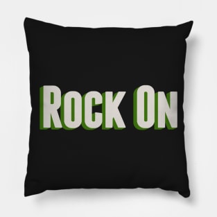 Rock On Pillow