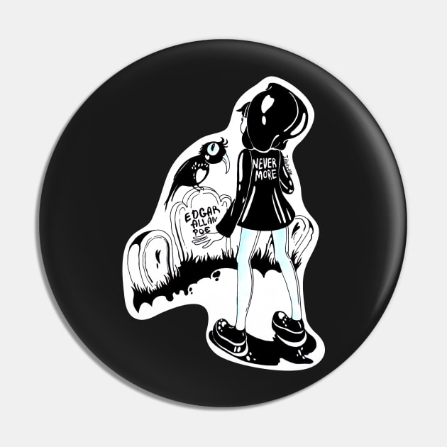 Nevermore Pin by idiotstile