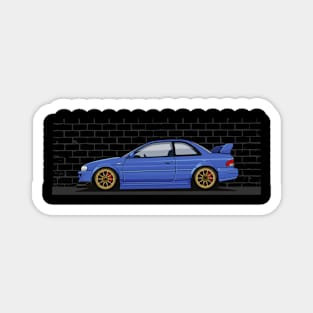 Impreza WRX STI Rally Tuning Car Magnet