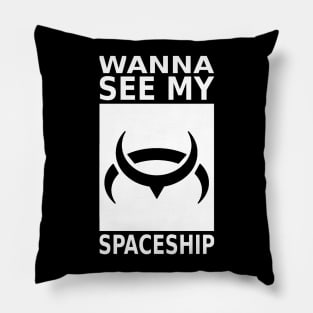 Wanna See My Spaceship - Amarr Pillow