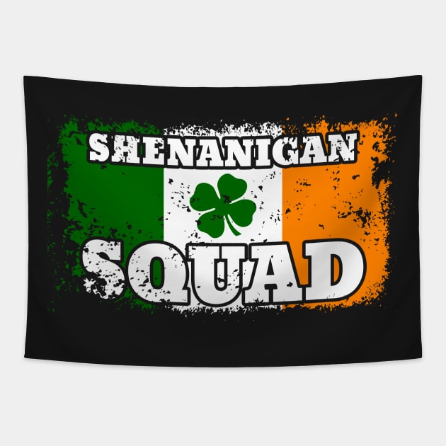 Shenanigan Squad St. Patricks Day Tapestry by RadStar