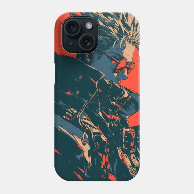 Legendary Gunslinger: Space Western Anime-Manga Adventure Phone Case by insaneLEDP