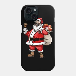 Santa Basketball Phone Case