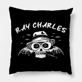 ray charles gentlemen Pillow