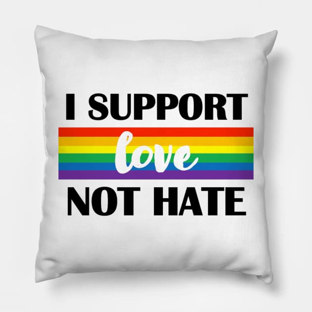 Support Love Pillow by CMORRISON12345