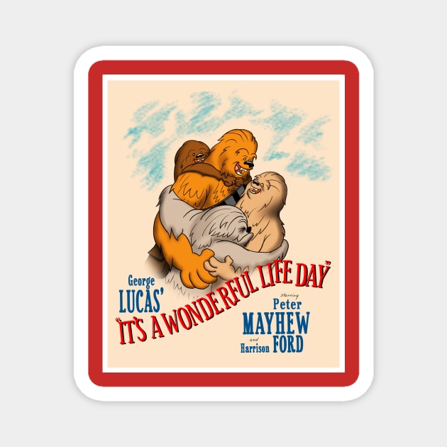 It's a Wonderful Life Day (Color) Magnet by TechnoRetroDads