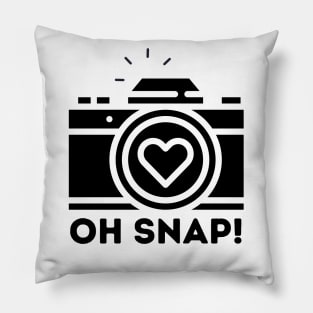 OH SNAP! Photography lovers Pillow