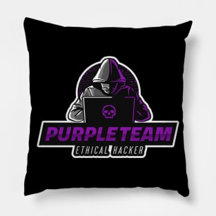 Purple Team | Hacker Design Pillow