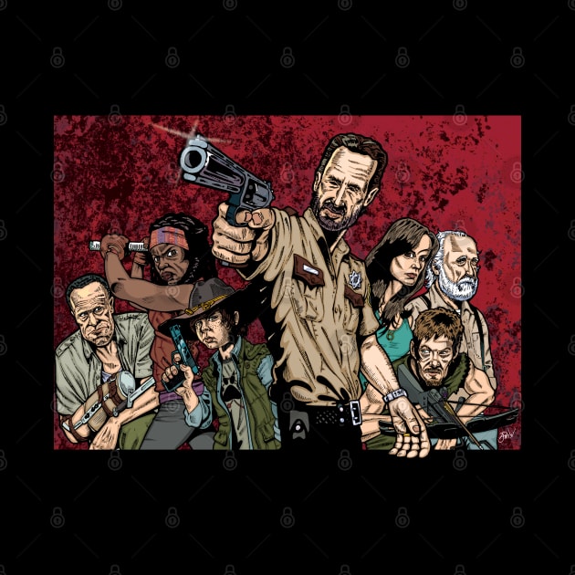 The Walking Dead by Parisi Studios
