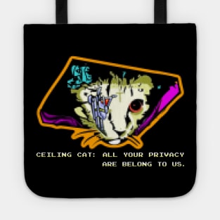 All Your Base Are Belong to Ceiling Cat Tote