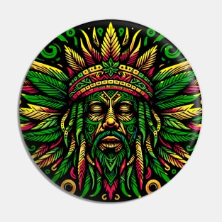 Rasta Tribal Pin