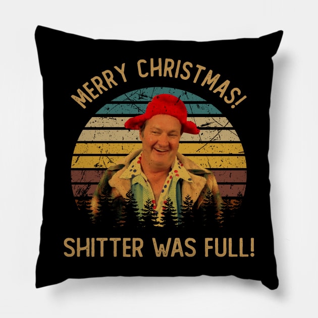 Vintage Shiiter was Full Pillow by Black Demon Bear