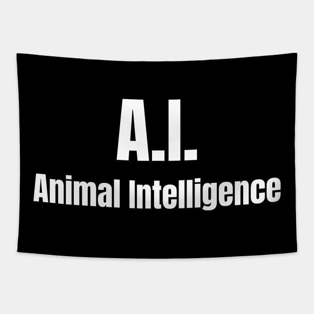 A.I. Animal Intelligence Tapestry by Fresh! Printsss ™