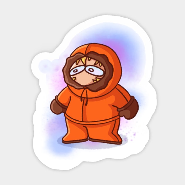 Kenny South Park Sticker Pack | Sticker