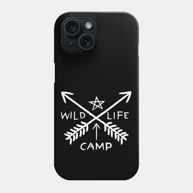 Wild Camp Life Phone Case by AVEandLIA