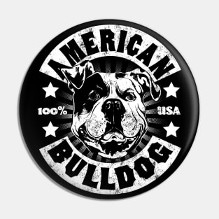 American Bulldog Pin