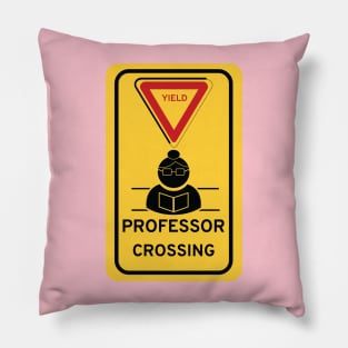 Professor Crossing Pillow