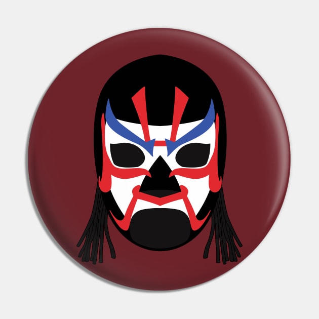 The Great Sasuke Mask Pin by Slightly Sketchy