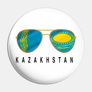 Kazakhstan Sunglasses, Kazakhstan Flag, Kazakhstan gift ,  Kazakhstani , Pin