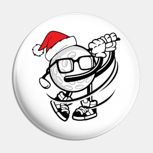 Funny Golf Ball for Christmas | Cool Pin