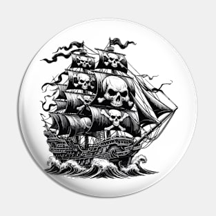 Pirate Ship Pin