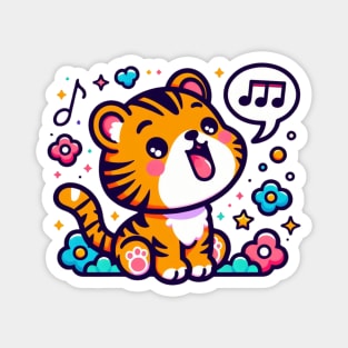 Singing Tiger Magnet