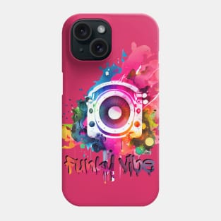 Funky Vibe, Watercolour Painting Phone Case