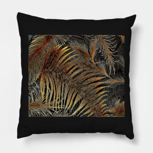 METALLIC FERNS Pillow