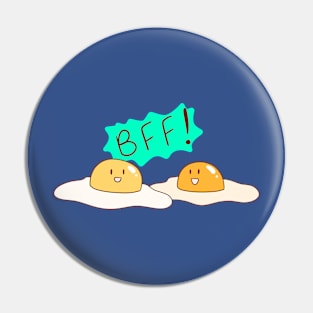 BFF! Eggs Pin