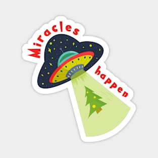 Alien X-mas Magnet