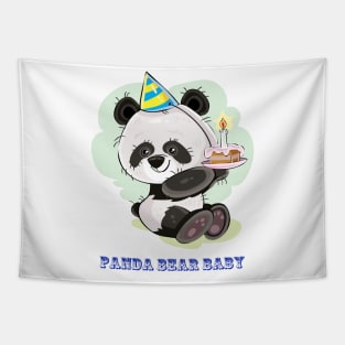 panda bear baby Tapestry