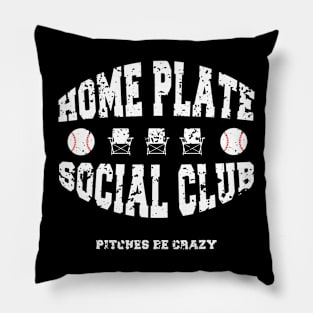 Home Plate Social Club, Midday, Softball Mom, Softball Dad, Softball Game Day, Softball Grandma, Softball Family Pillow