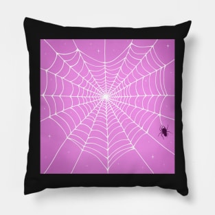 Heart Spider Web Pillow