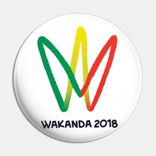 TEAM WAKANDA Pin