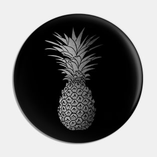 Silver pineapple Pin