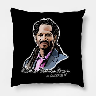 End the war on drugs Pillow