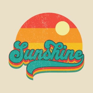 Vintage Retro Sunshine T-Shirt