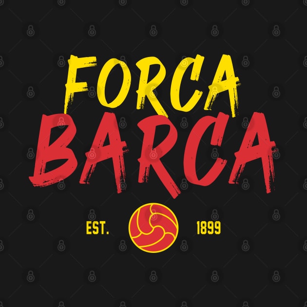 Barcelona Fan Forca Barca by Zakzouk-store