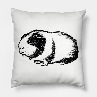 Pencil Guinea Pig Pillow