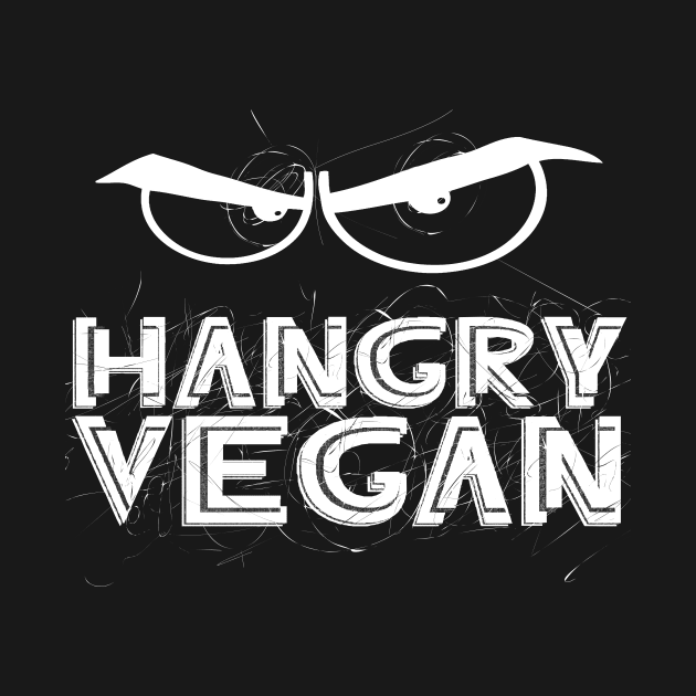 Hangry Vegan, Funny Vegan Gift, Vegan Christmas, Gifts, 2023, 2024 by KindWanderer