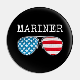 USA PILOT GLASSES MARINER Pin