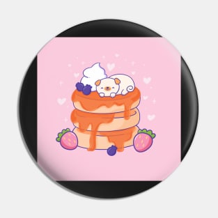 Pugs and Pancakes Kawaii Pin