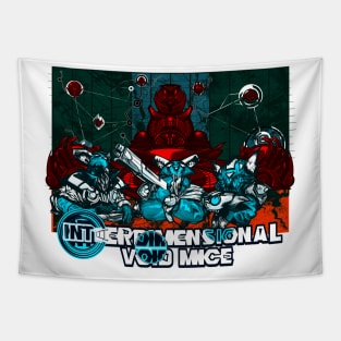 Inter-Dimensional Void Mice Tapestry