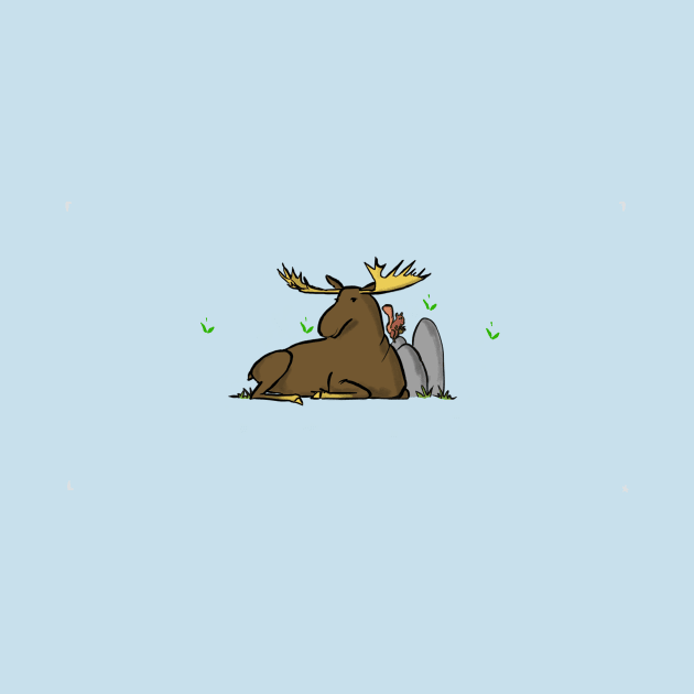 Moose and Squirrel by Atmospheric Comics Company