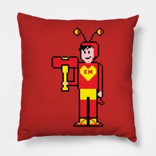 8Bit El Chapulín Colorado Pillow