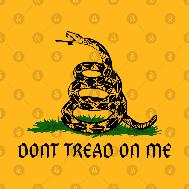 Dont Tread On Me Gadsden Flag by BUNNY ROBBER GRPC