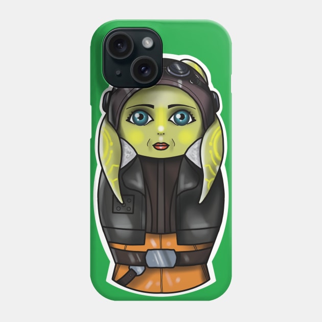 Hera Syndulla Phone Case by Things I doodle