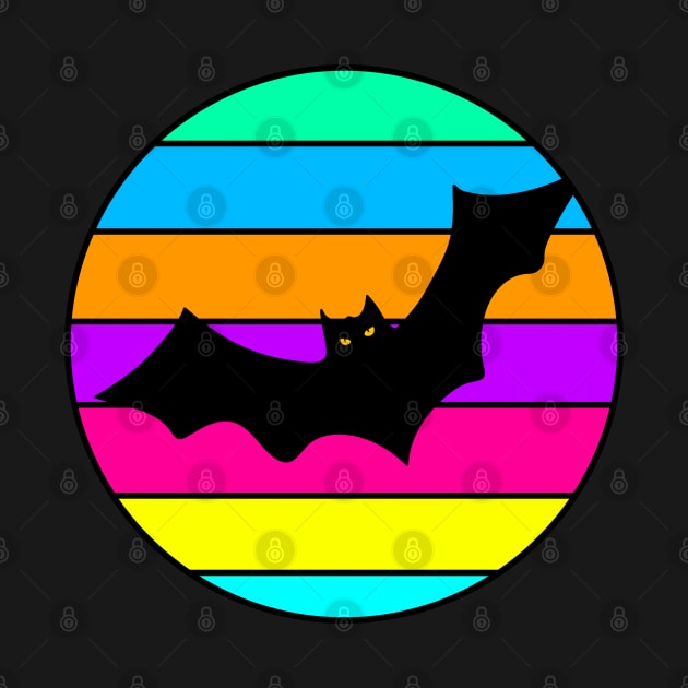 "Purror Time" Halloween Cat Bat by AR DESIGN